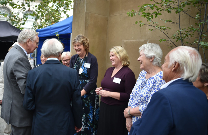 Nickie joined celebrations for Barts Hospital's 900th anniversary