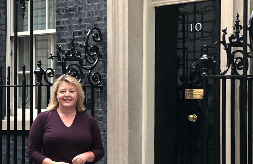 Nickie at 10 Downing St