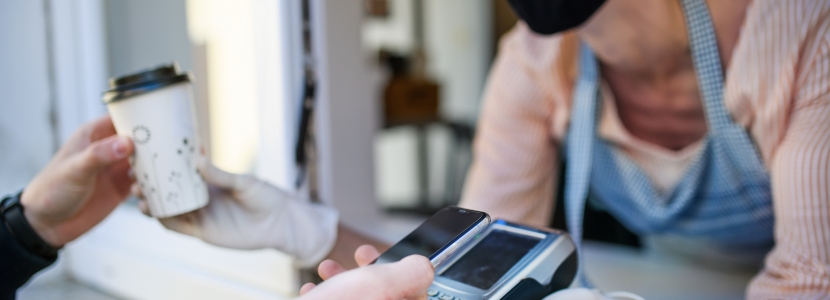 Paying by card 