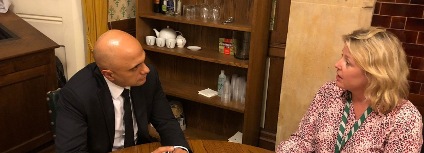 Nickie Aiken & Sajid Javid