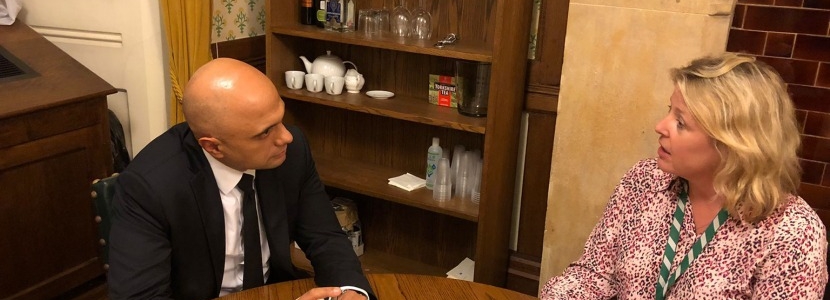 Nickie Aiken & Sajid Javid