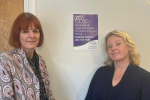 Nickie and Jane Fisher, Director of Antenatal Results and Choices