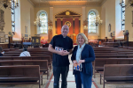 Nickie Aiken MP at St Paul’s Church, Covent Garden