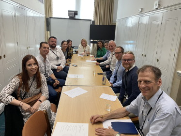 Nickie sat down with a number of delivery companies and cycling organisations to discuss her campaign