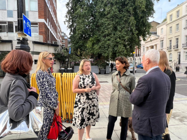 Out and about in Belgravia